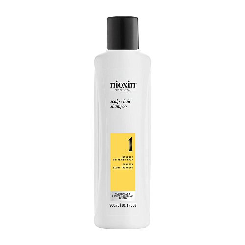 Очищающий шампунь Система 1 - Nioxin System 01 Cleanser Shampoo 